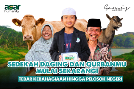 Saatnya Mereka Merasakan Nikmatnya Daging Qurban