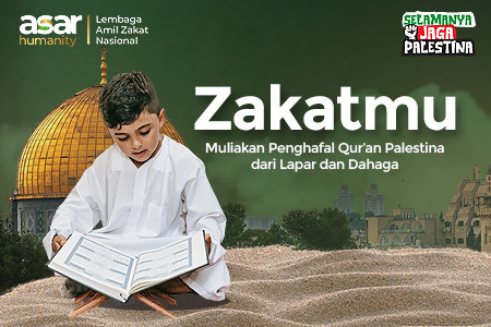 Tunaikan Zakat untuk Penghafal Qur'an Palestina