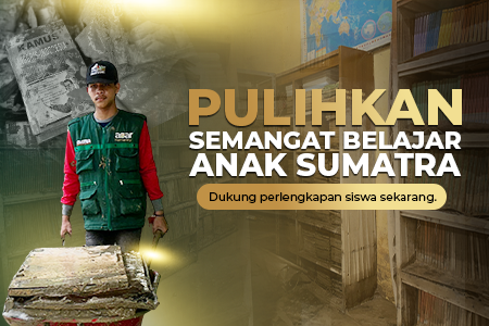 Sejuta Harapan untuk Anak Sumatera dengan Bantuan Perlengkapan Sekolah