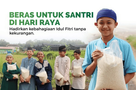 Bantu Santri Pelosok Tak Kelaparan Lagi!