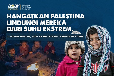 Musim Dingin Segera Tiba, Berikan Kehangatan Untuk Saudara Palestina
