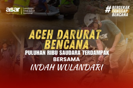 Bantu Pengungsi Banjir Aceh Bertahan Bersama Indah Wulandari