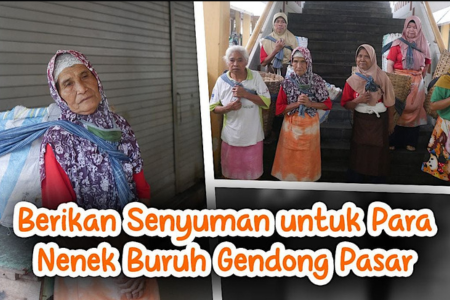 Bantu Buruh Gendong Lansia Hidup Lebih Baik