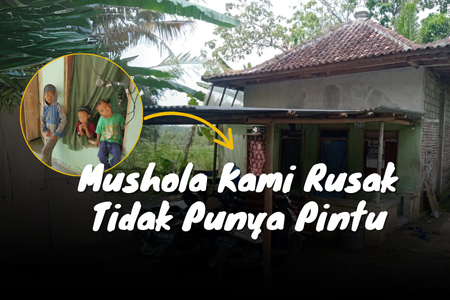 Bangun Mushola Santri Ponpes Baitul Izzah