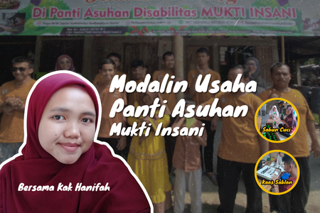 Modal Usaha Panti Disabilitas Mukti Insani